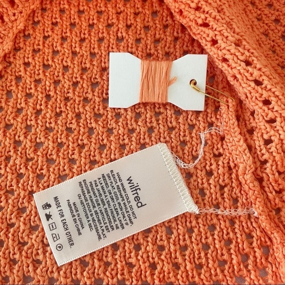 Nwt Aritzia Wilfred 2 Pieces Set: Caraway Tank And Evie Skirt in Papaya … - Picture 10 of 13